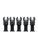 Daugiafunkcinio įrankio geležtės 31 mm x 43 mm, DeWALT, 5 vnt.