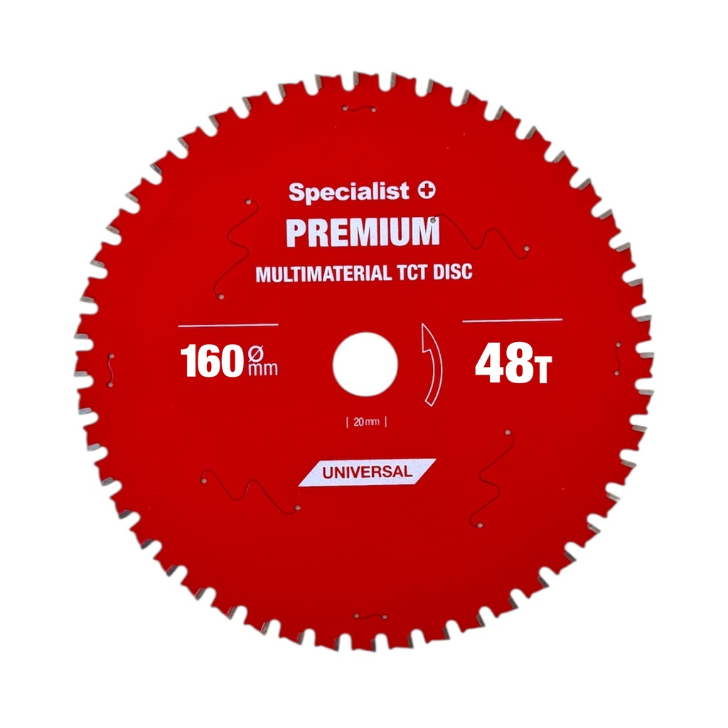 Cutting disc 160x48Tx20mm, Multimaterial PREMIUM, SPECIALIST+