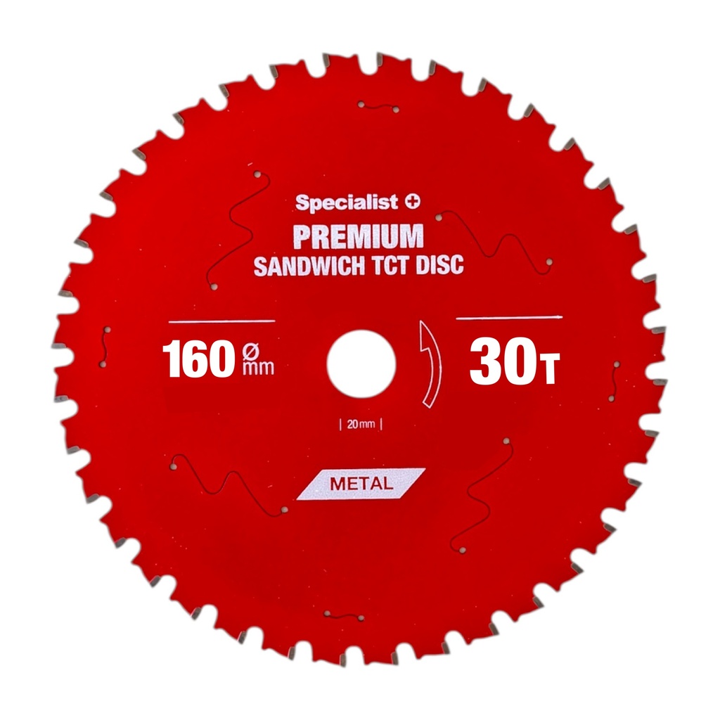 Pjovimo diskas 160x30Tx20mm, Sandwich PREMIUM, SPECIALIST+