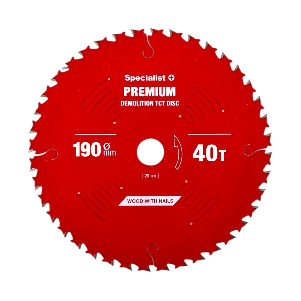 SPECIALIST+ cutting disc Demolition 190x40Tx30mm