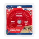 Saeketas 190x40Tx30mm, Demolition PREMIUM, SPECIALIST+