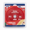 SPECIALIST+ cutting disc Cordless 190x48Tx30mm