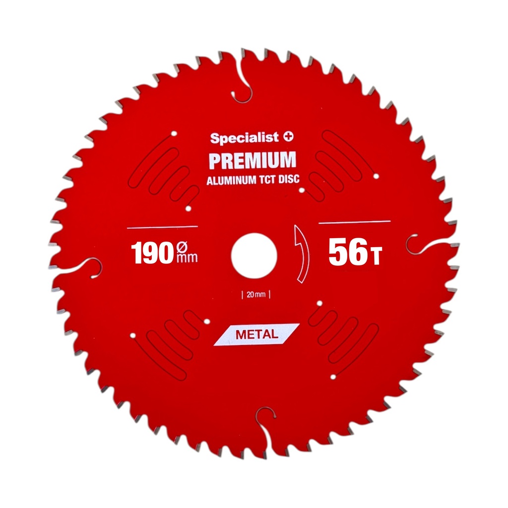 SPECIALIST+ cutting disc Aluminium 190x56Tx30mm