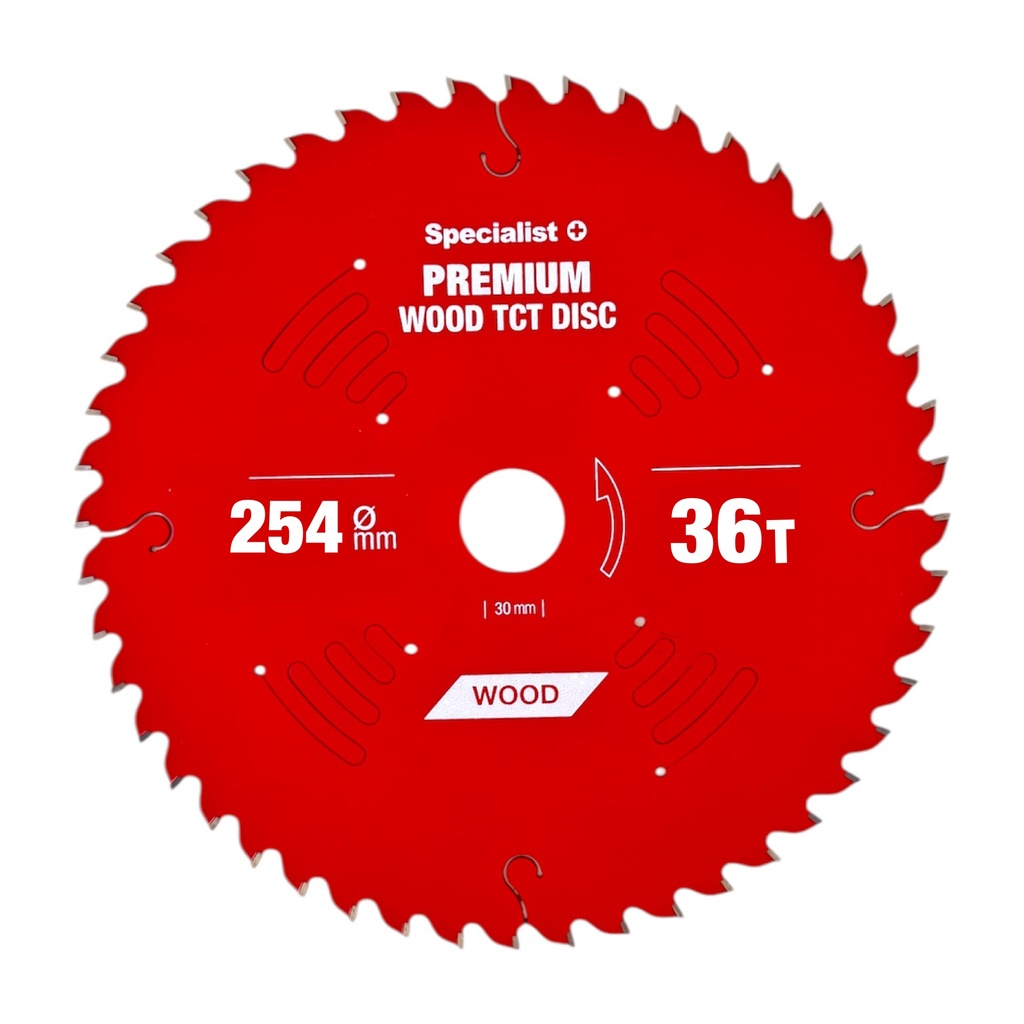 Cutting disc 254x36Tx30mm, Wood PREMIUM, SPECIALIST+ 