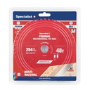 Saeketas 254x48Tx30mm, Multimaterial PREMIUM, SPECIALIST+ 