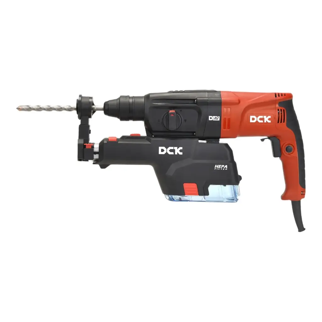 Elektriskais perforators ar putekļu nosūkšanu SDS+ 2,8J, 800W, KZC05-26XC, DCK