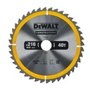 Koka griešanas disks 216x30x40T, DeWALT
