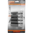 Hex type 1/2 socket set H14-H24, Richmann, 5 pcs