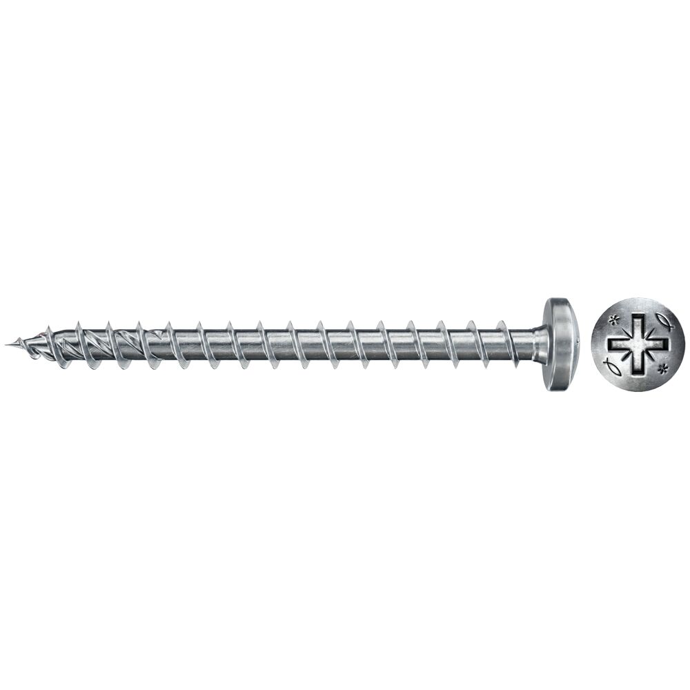 Medsraigčiai pusapvale galva FPF II PZF 4,0x25 , Fischer 200 vnt.