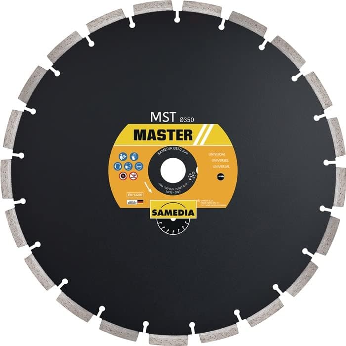 Diamond blade MST 400x25.4 mm, Samedia