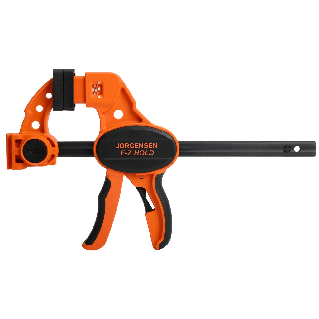 Spaustuvas MEDIUM DUTY su jėgos matuokliu 150 mm. E-Z HOLD, Pony Jorgensen