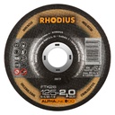 Cutting disc FTK26 125x2.0 mm. RHODIUS