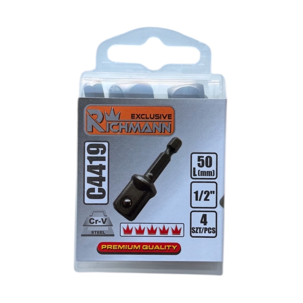 Adapter 1/2", Richmann, 4 tk.