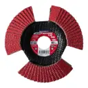 Flap sanding disc 125 mm, P60, Vision Ceramic PREMIUM, SPECIALIST+