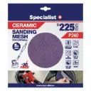 Specialist+ keramikinis tinklelis MESH, 225 mm, P240, 5 vnt.