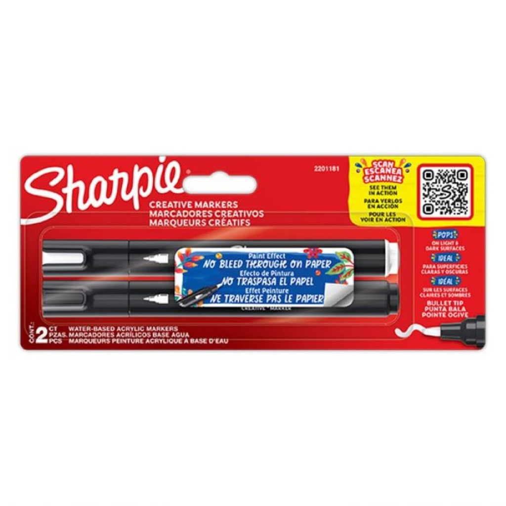 Creative marker set, SHARPIE, 2 pcs.
