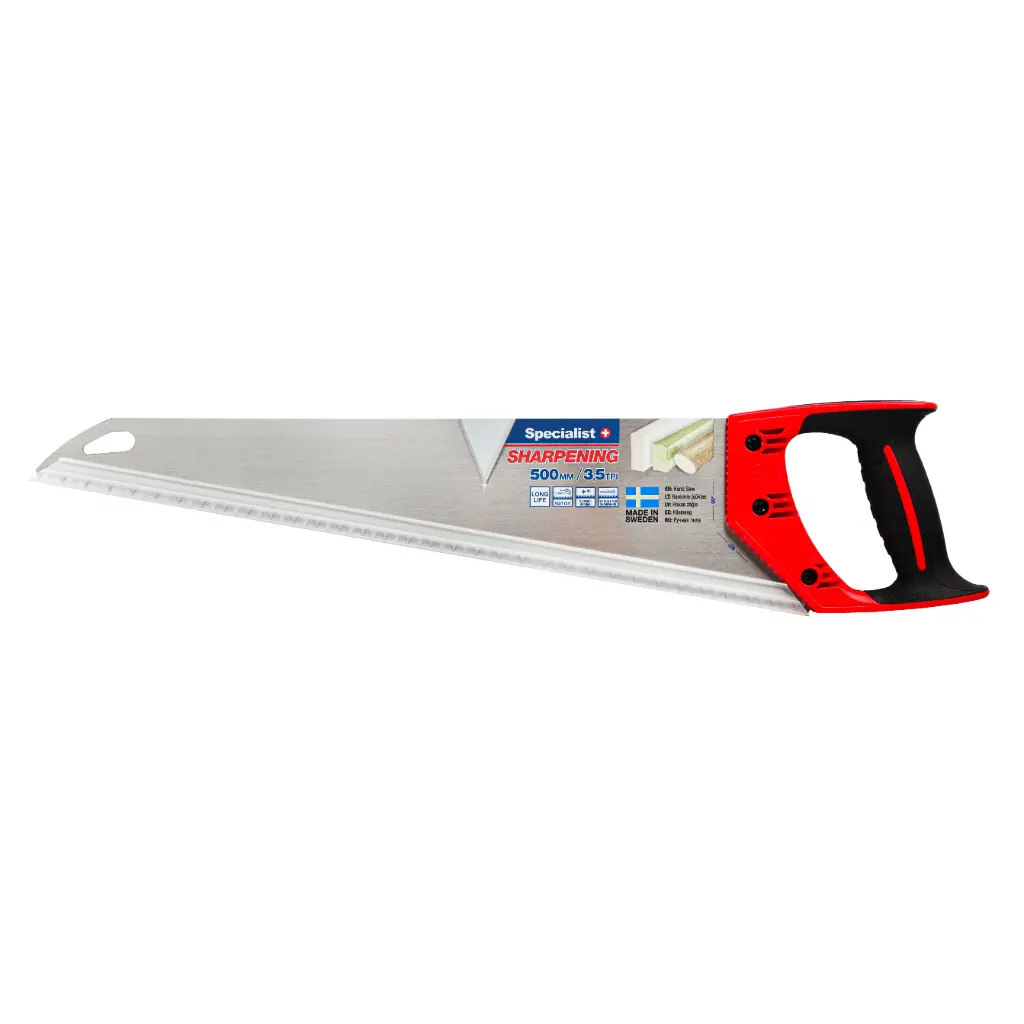 SPECIALIST+ sharpening hand saw 500mm, 3.5 TPI