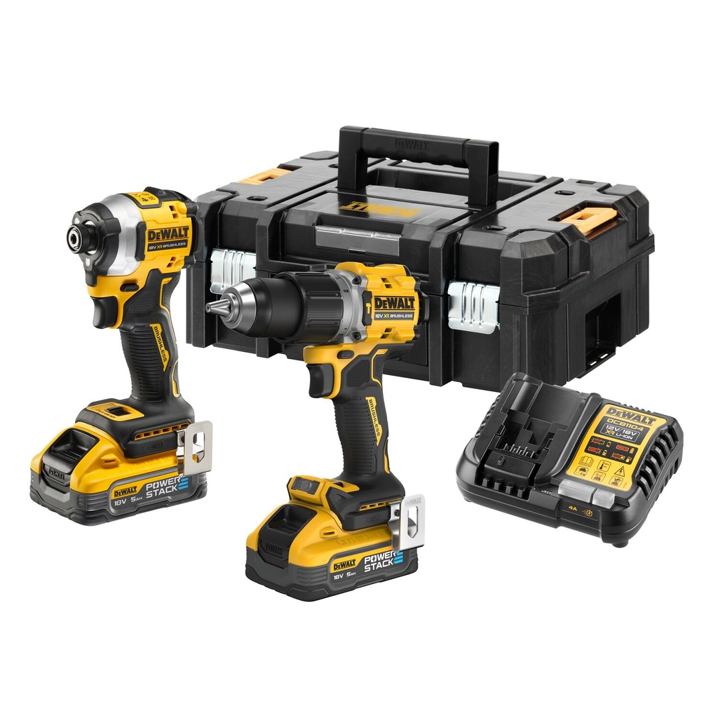Tööriistakomplekt DCK2050H2T, 18 V; 2x5,0 Ah akud DeWalt