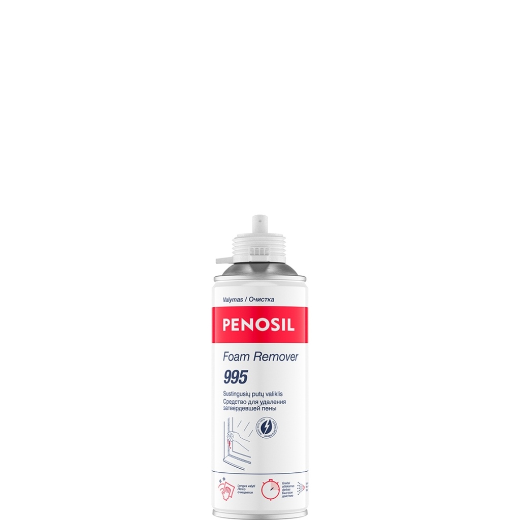 Sustingusių putų valiklis Foam Remover 995, bespalvė, 320 ml, PENOSIL