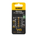 FLEXTORQ Screwdriver Bits T20 25 mm, DeWALT, 5 pcs
