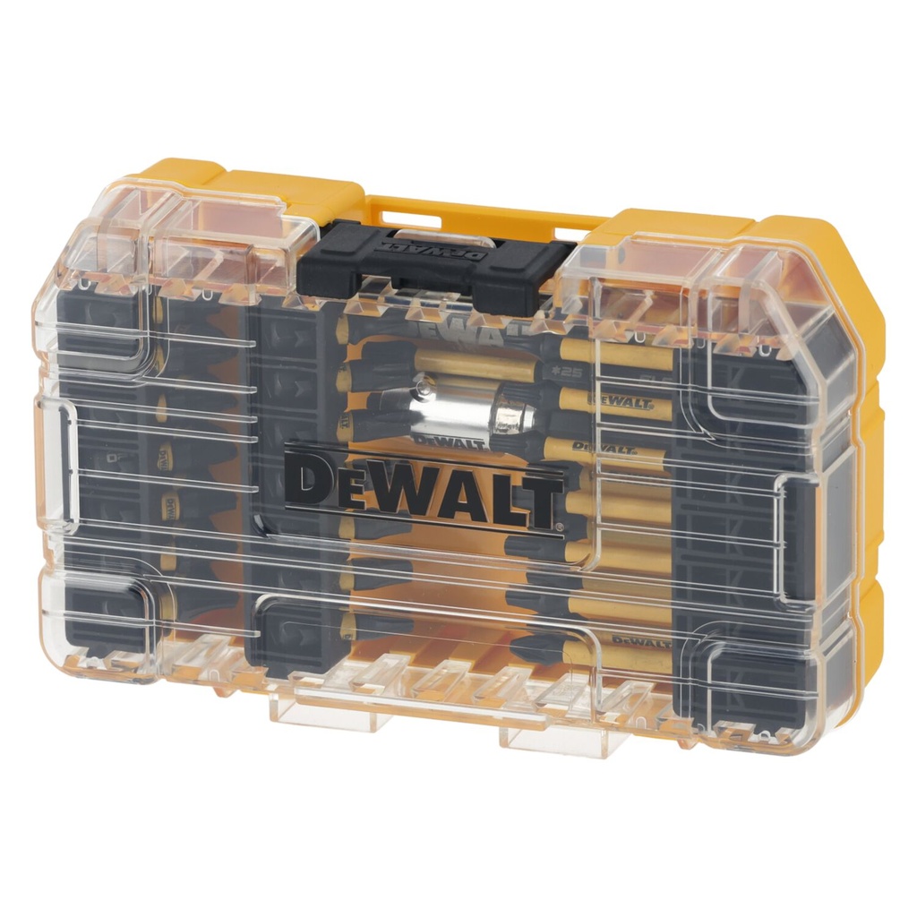 Flextorq trieciena uzgaļu komplekts, DeWALT, 37 gab.