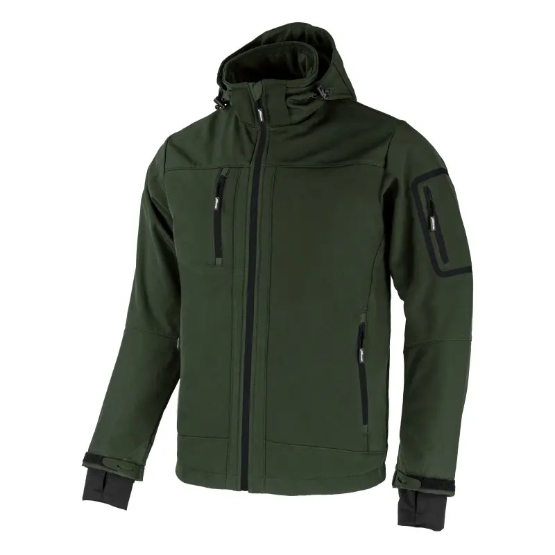 Jakk SOFTSHELL WINDYGO , khaki, CANNYGO (M suurus)