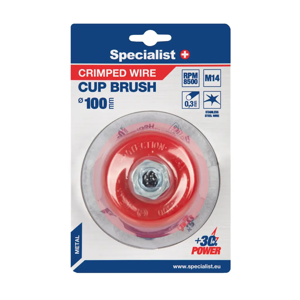 SPECIALIST+ traathari, kauss, 100 mm, M14, sirge