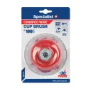 Vielinė šlifavimo taurė, tiesios vielos ,100 mm, M14, SPECIALIST+  