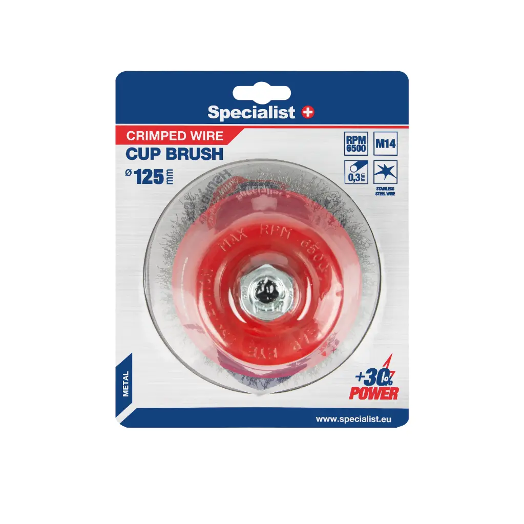 SPECIALIST+ traathari, kauss, 125 mm, M14, sirge