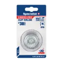 Vielinė šlifavimo taurė, tiesios vielos, su koteliu, 38 mm, SPECIALIST+ 