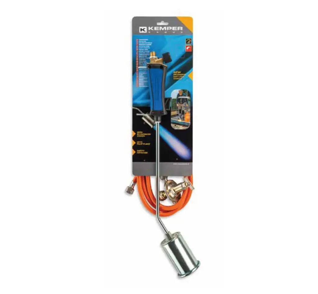 Jumta deglis 86 cm, ar reduktoru un 5 m šļūteni, KEMPER