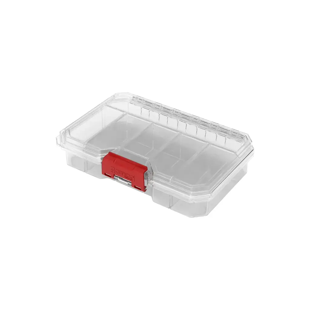 Keskmise suurusega tööriistade organiseerija, läbipaistev, QBRICK