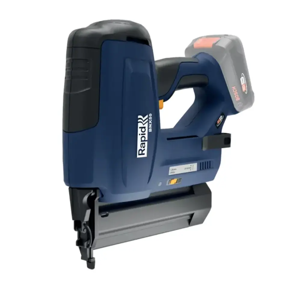 Cordless brad nailer BNX50, No.8, 20–50 mm, 18V, RAPID