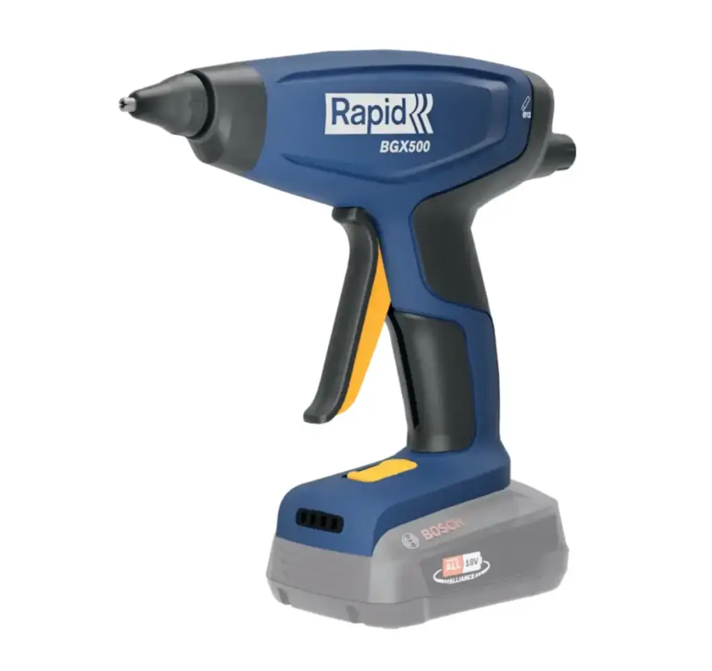 Bezvadu karstās līmes pistole BGX500, 18V, RAPID