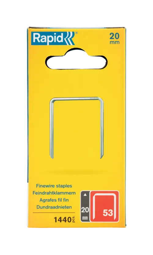 Type 53 staples 20 mm. RAPID, 1440 pcs.