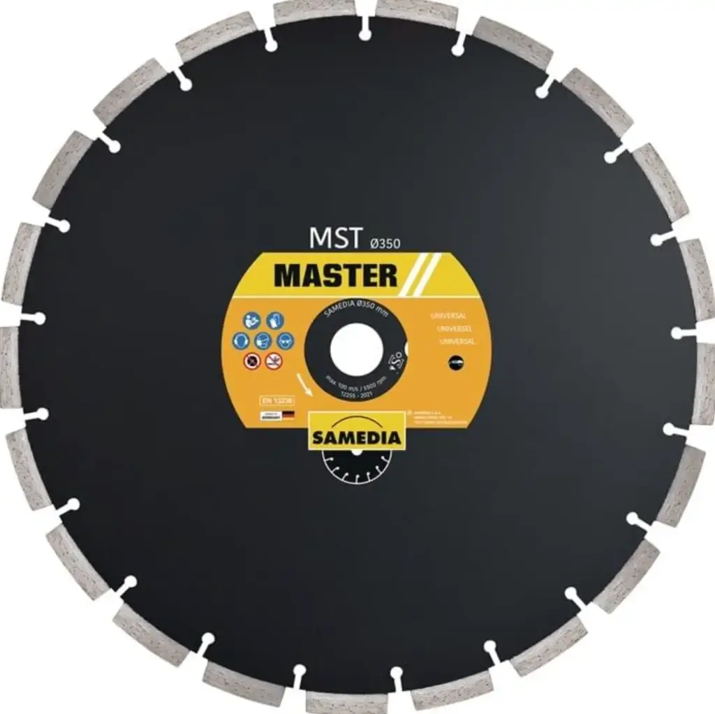 Diamond cutting disc MST 450×20 mm, SAMEDIA