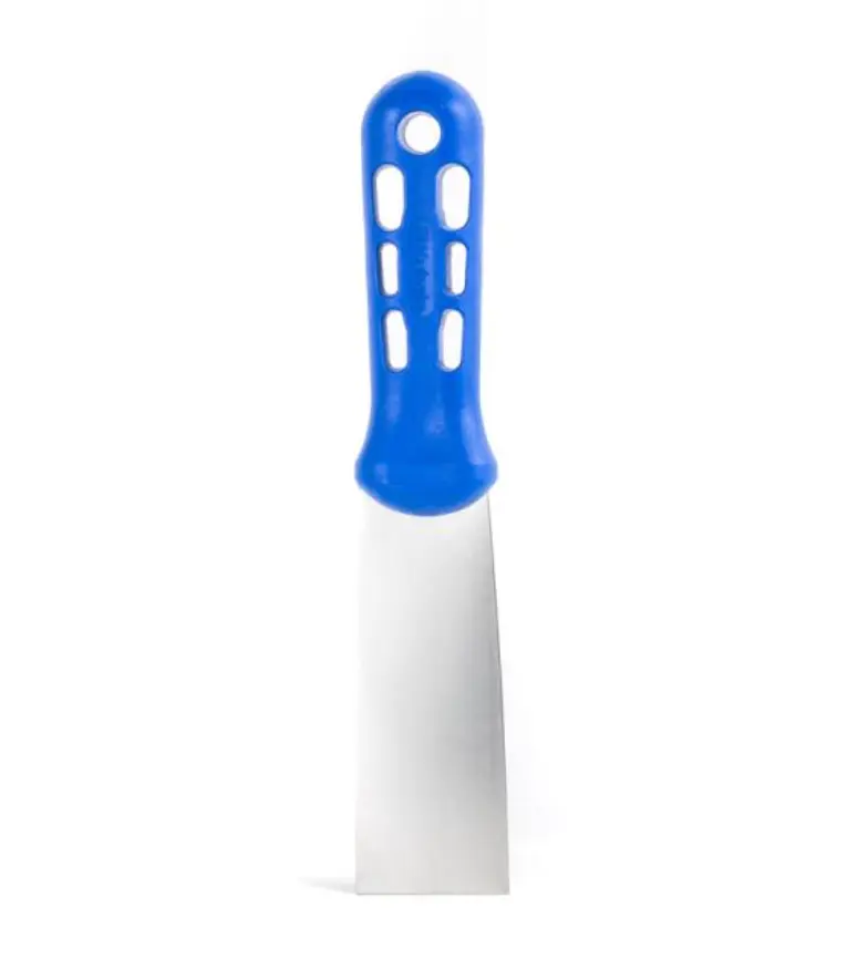 Nerūdijančio plieno glaistyklė su plastikine rankena 40 mm. KUBALA 