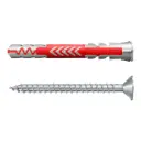 Universal two-component plug DuoPower 6x50 S with screw, 50 pcs. FISCHER