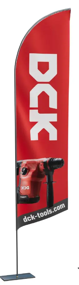 Vėliava KRHDE28 500x2000 mm, DCK