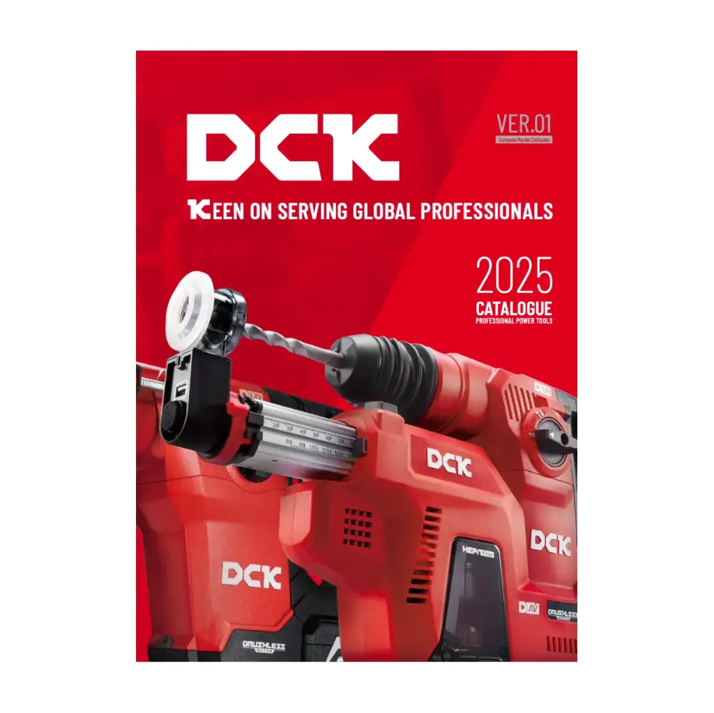 Akumuliatorinių ir elektrinių įrankių katalogas, DCK