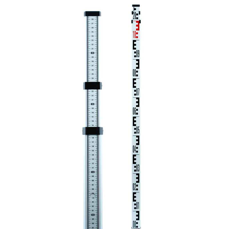 Telescopic aluminum leveling staff STAFF 3 m, ADA Instruments