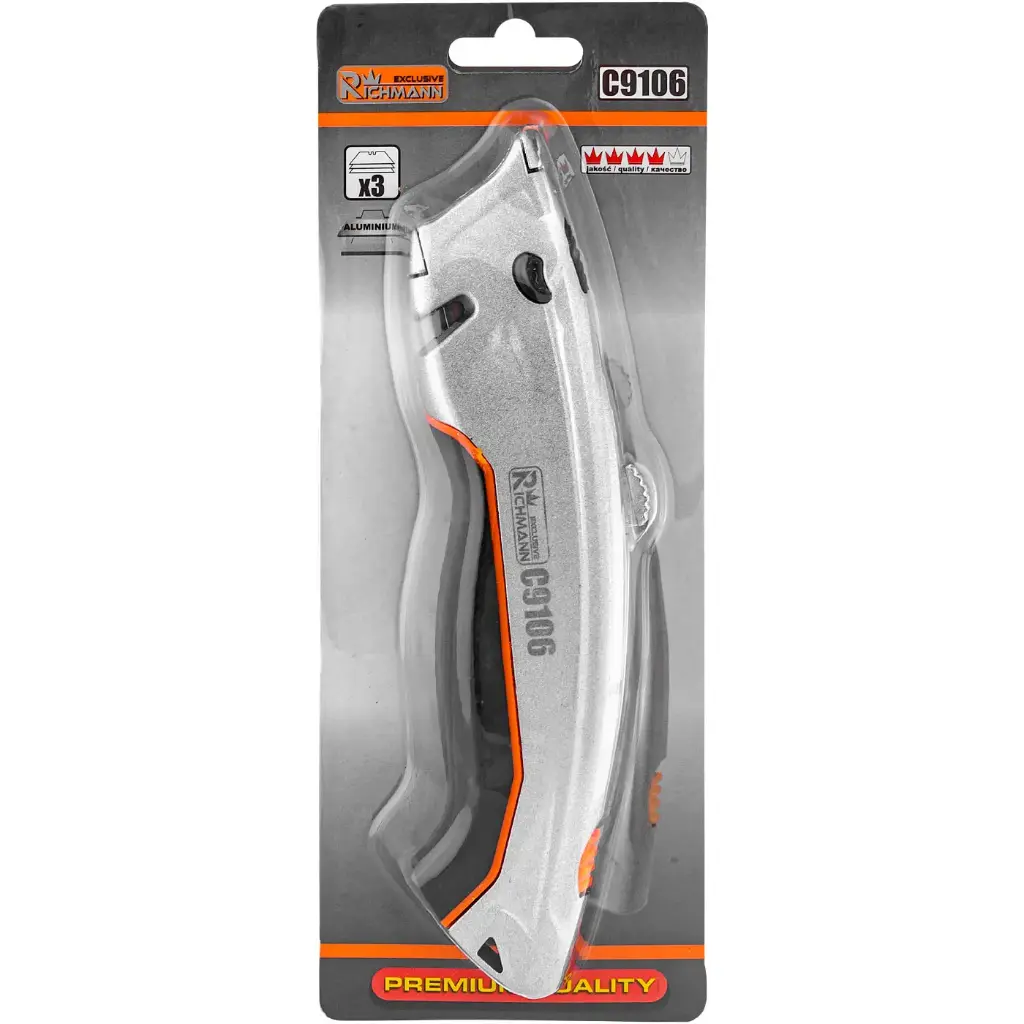 Utility knife (trapezoidal blade), RICHMANN