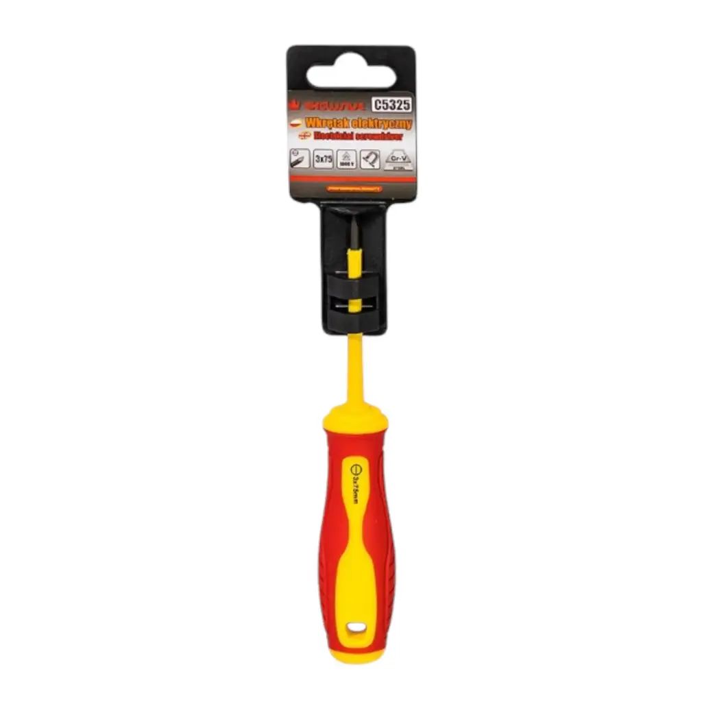 Insulated slotted screwdriver SL4 1000V RICHMANN
