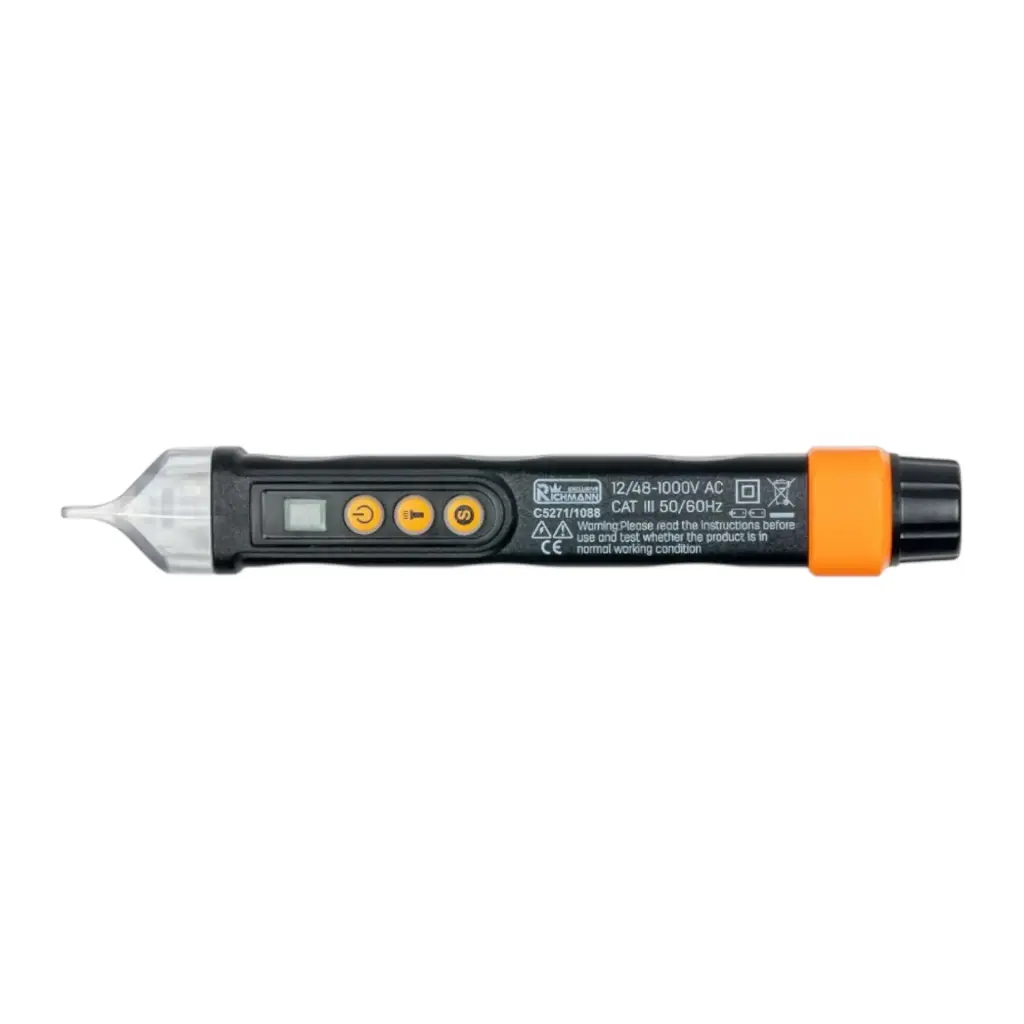 Bekontaktis įtampos detektorius 12–1000V RICHMANN