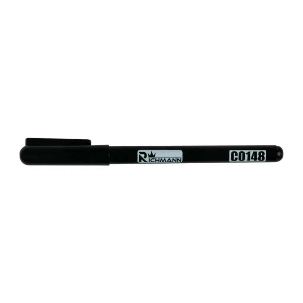 Black marker 1 mm, long tip RICHMANN