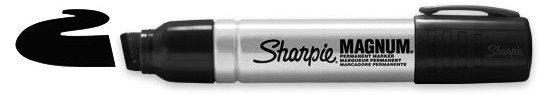 Markeris „Sharpie" MAGNUM