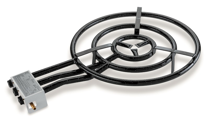 Viryklė „KEMPER" su 3 reguliat. 60 cm