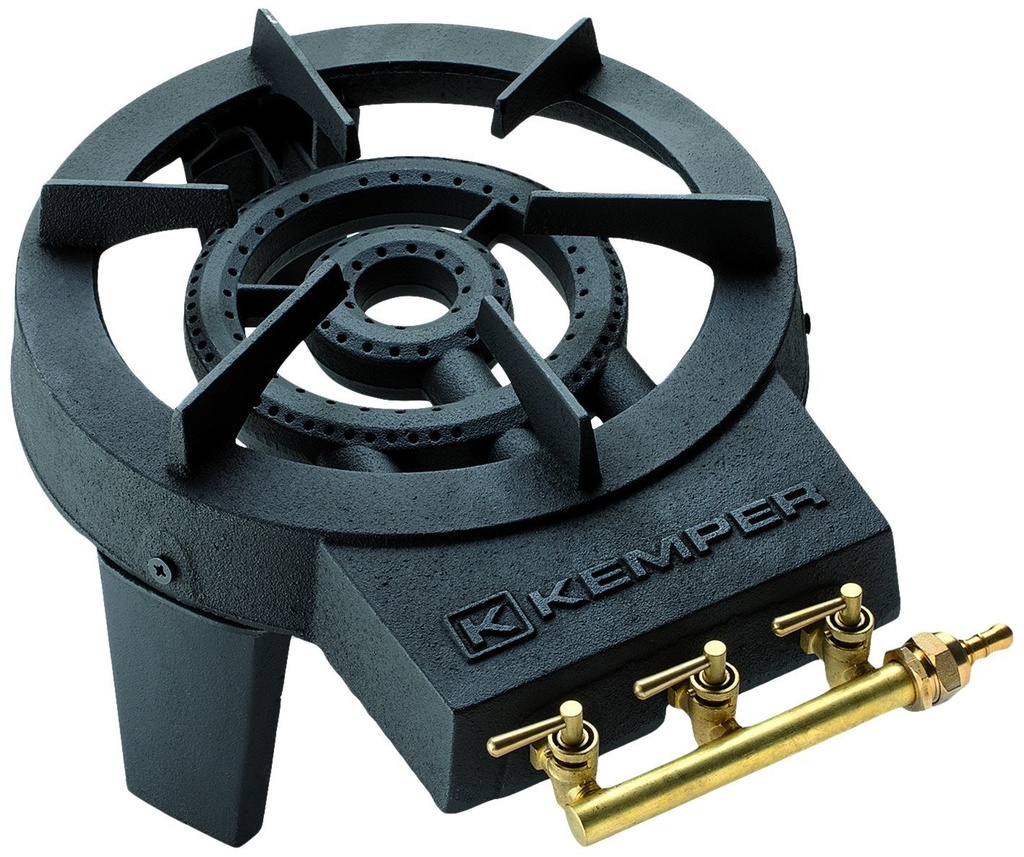 Čuguna plīts KEMPER ar 3 krāniem