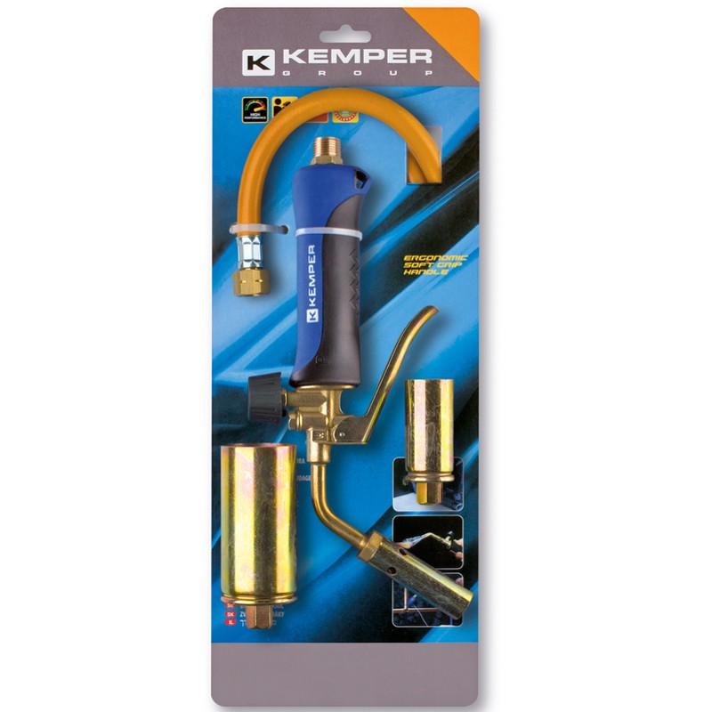 Blow torch Kempr with three heads.