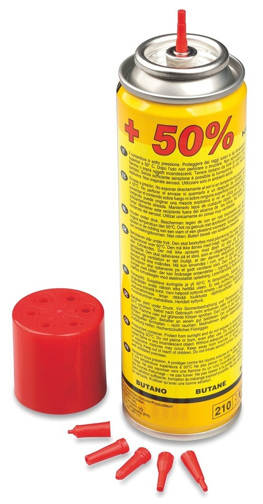 Butāna gāze KEMPER šķiltavu uzpildīšanai 90g.